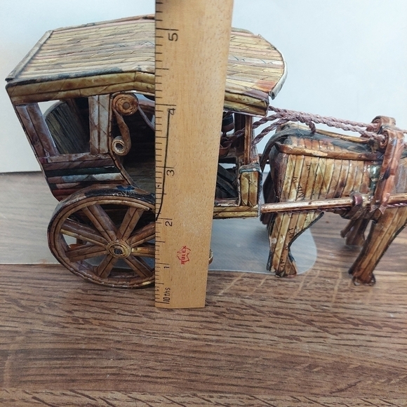 Vintage Philippines Handmade Passenger Transport Cart - Picture 9 of 9